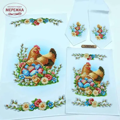 Фото Схема для вишивання бісером VIRENA Рушник РКВ-091