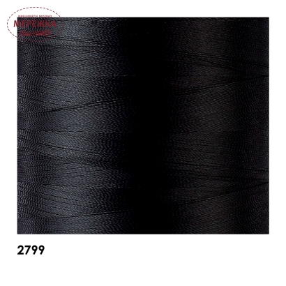 Фото Нитки для вишивання бісером Ariadna Tytan 80, колір чорний (150 метрів) 2799/150