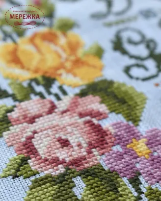 Фото Вікторія Попович Схема Catherine Alphabet Sampler (абетка Катерини) VP-055