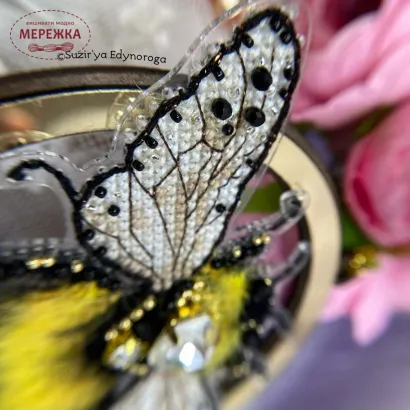 Фото Набір для вишивання хрестиком Сузір'я Єдинорога Джміль (прозора з гнучкого пластика з підвісом) 1115