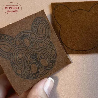 Фото Набір для вишивання бісером Craftway Брошка Бульдог B-008