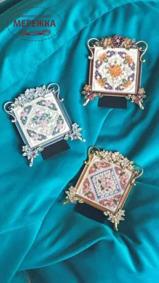 Фото Вікторія Попович Схема Forget me not Miniature (Незабудки Мініатюра) VP-052