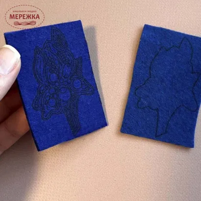 Фото Набір для вишивання бісером Craftway Брошка Ірис B-001