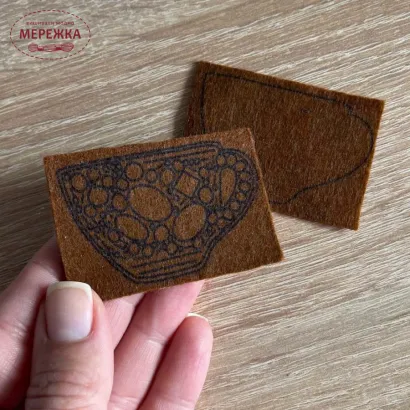 Фото Набір для вишивання бісером Craftway Брошка Горнятко кави B-007