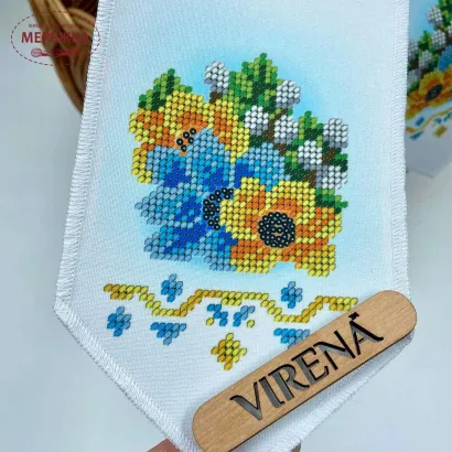 Фото Виріб для вишивання VIRENA бант на кошик БК-090