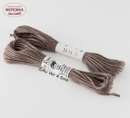 Фото Au Ver a Soie 100% шовк, 5 метрів 3414