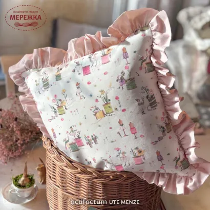 Фото Декоративна тканина Acufactum Stoff Fadenspiel Fruhling 3523-2023