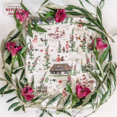 Фото Декоративна тканина Acufactum Stoff Sommerdorf 3523-804