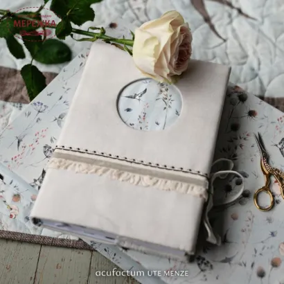 Фото Декоративна тканина Acufactum Wiesenzauber und Schwalbenflug 3523-981