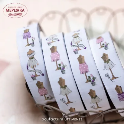 Фото Acufactum Стрічка Schneiderliebe 30mm 35422