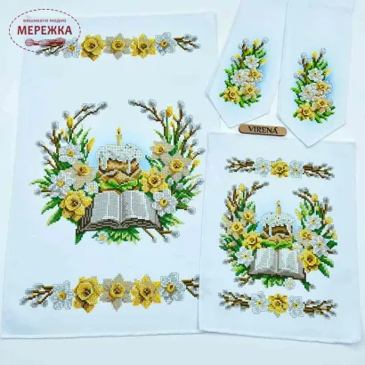 Фото Схема для вишивання бісером VIRENA Рушник РКВ-090