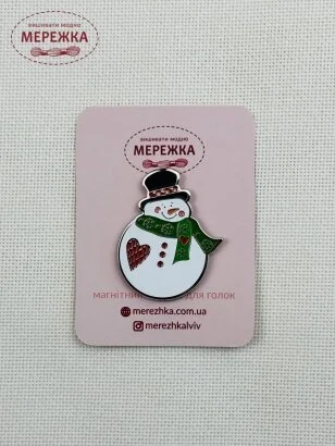Фото Фірмовий магнітний тримач для голок "Сніговик"