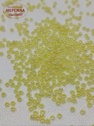 Фото Бісер Жовтий 38186 