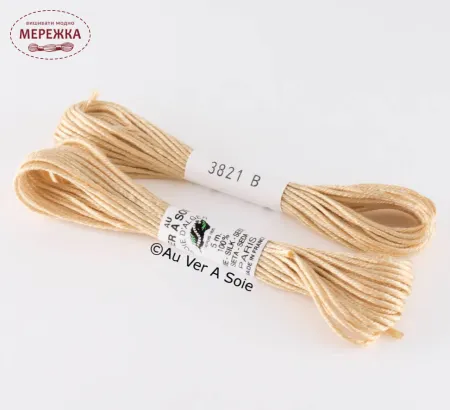 Фото Au Ver a Soie 100% шовк, 5 метрів 3821