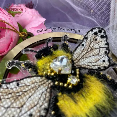 Фото Набір для вишивання хрестиком Сузір'я Єдинорога Джміль (прозора з гнучкого пластика з підвісом) 1115