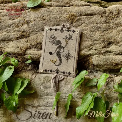 Фото Вікторія Попович Схема Siren (Сирена)+пак бісеру та ниток (original) VP-027