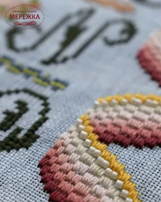 Фото Вікторія Попович Схема Catherine Alphabet Sampler (абетка Катерини) VP-055