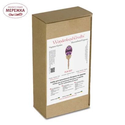 Фото Набір для вишивання бісером WonderlandCrafts по дереву FLK-537
