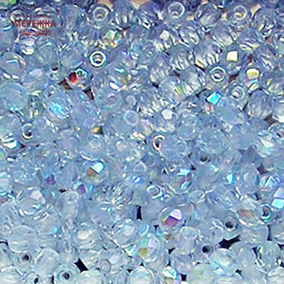 Фото SJ Designs Round Crystal, 3 mm Pale Blue A/B