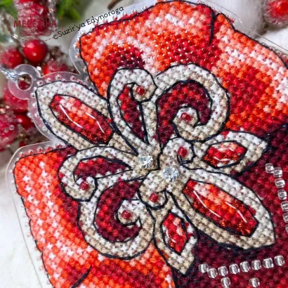 Фото Набір для вишивання хрестиком Сузір'я Єдинорога Святкова іскра 1124