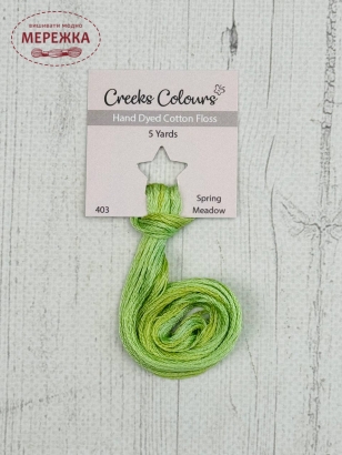 Фото Stoney Creek Creeks Colours Overdyed Floss Spring Meadow CC403