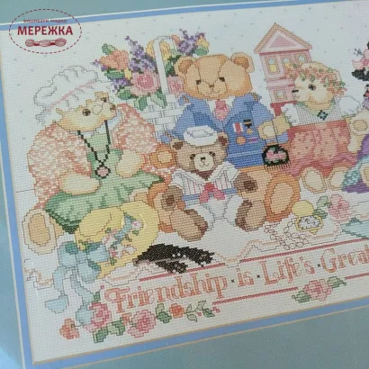 Фото Набір Bucilla Friendship Bears арт.40516