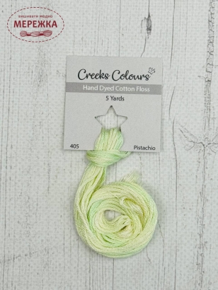 Фото Stoney Creek Creeks Colours Overdyed Floss Pistachio CC405