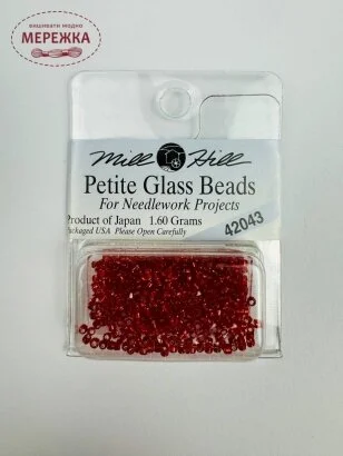 Фото Бісер Mill Hill Petit Glass Beads, 1.60гр 42043