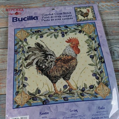 Фото Набір для вишивання Bucilla Rooster 42978