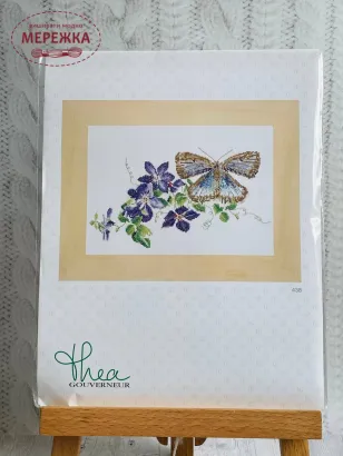 Фото Набір Thea Gouverneur Метелик Клематис 438