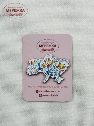 Фото Фірмовий магнітний тримач для голок "Квітуча Україна"