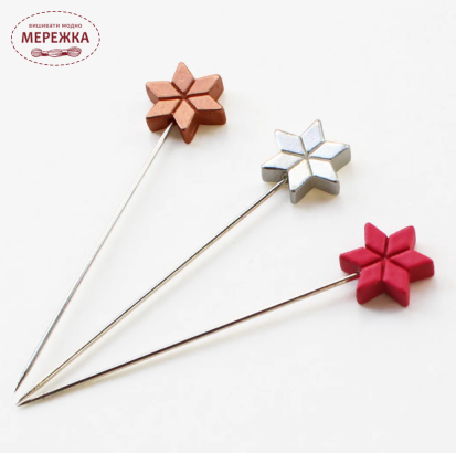 Фото Cohana Голки-піни Star Sewing Pins KANTSUBAKI 45-338