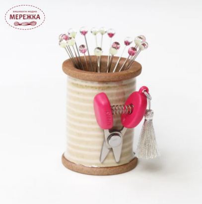 Фото Магнітна голківниця Cohana Hasami Magnetic Pin Holder and Sewing Pins Set KANTSUBAKI 45-340