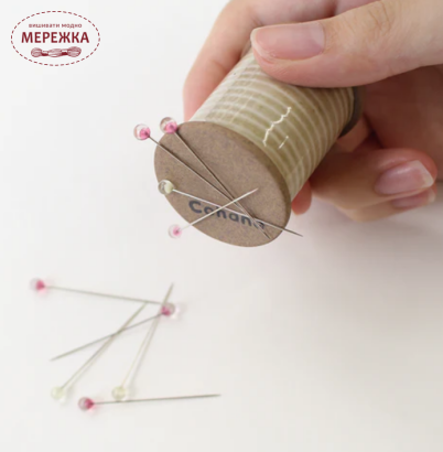 Фото Магнітна голківниця Cohana Hasami Magnetic Pin Holder and Sewing Pins Set KANTSUBAKI 45-340