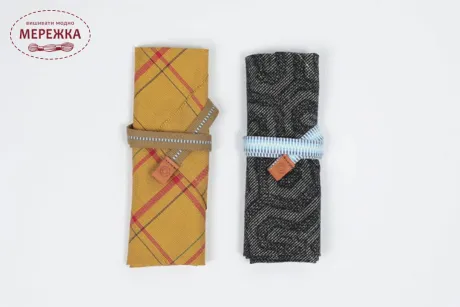 Фото Ножиці Cohana Shozaburo Long-Blade Thread Snips with Furoshiki 45-407