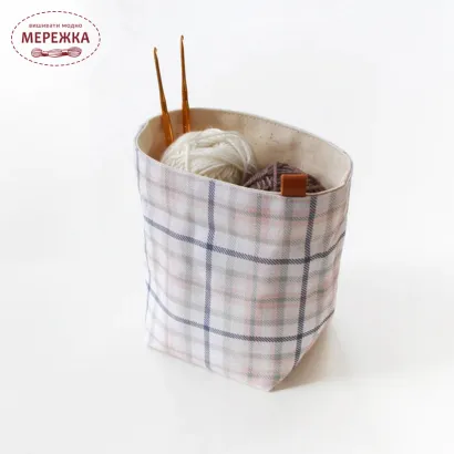Фото Cohana Текстильний кошик з кремом для рук та магнітом  TEKOTE x Cohana Hand Care & Craft Set - Usubeniiro 45-436