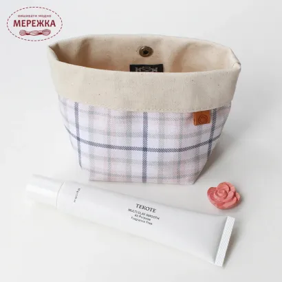 Фото Cohana Текстильний кошик з кремом для рук та магнітом  TEKOTE x Cohana Hand Care & Craft Set - Usubeniiro 45-436
