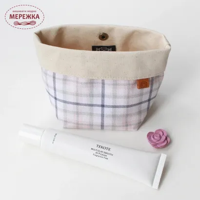 Фото Cohana Текстильний кошик з кремом для рук та магнітом  TEKOTE x Cohana Hand Care & Craft Set - Wakamurasaki 45-437