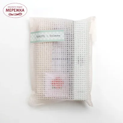 Фото Cohana Текстильний кошик з кремом для рук та магнітом  TEKOTE x Cohana Hand Care & Craft Set - Usubeniiro 45-436