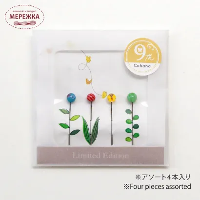 Фото Cohana Швейні шпильки 9th Anniversary Tombo-dama Sewing Pins Butterfly 45-452
