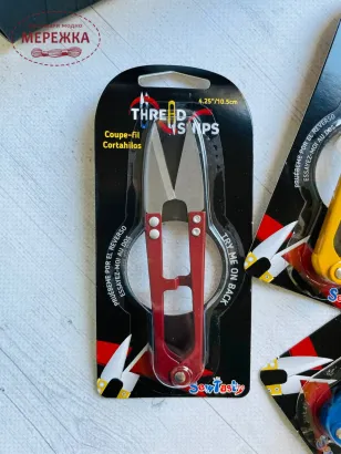 Фото Ножиці-кусачки в упакуванні червоні В4842