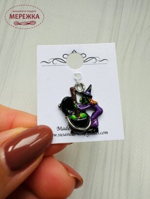 Фото Susan Clarke Originals Witches Cauldron Charm CH-48 - Пришивний елемент