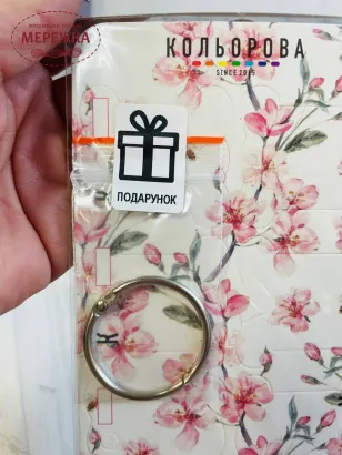 Фото Картонні бобіни Кольорова Квітуча магнолія БК-03