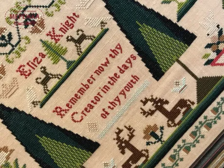 Фото Hands Across the Sea Samplers Схема Eliza Knight