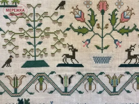 Фото Hands Across the Sea Samplers Схема Eliza Knight