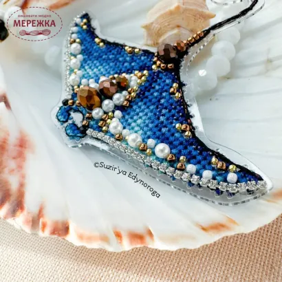 Фото Набір для вишивання хрестиком Сузір'я Єдинорога Морський скат 1135