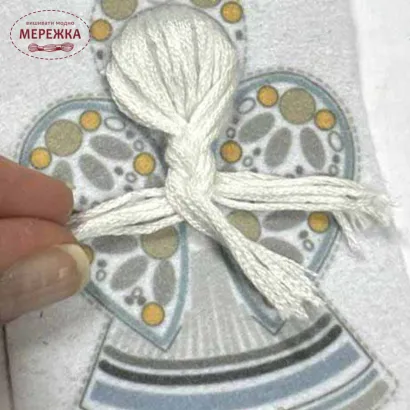 Фото Набір для вишивання бісером Craftway Брошка-прикраса Ангел B-049