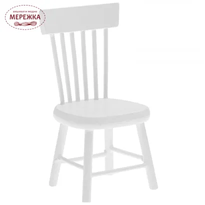 Фото Rico мініатюра Стілець білий 500364