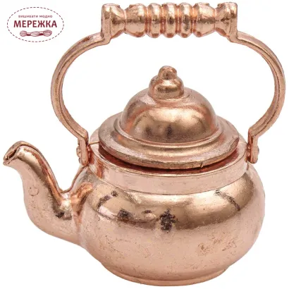 Фото Rico мініатюра Чайник мідний 500394