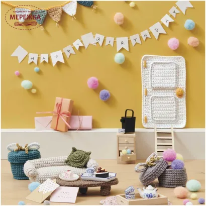 Фото Rico мініатюра Порцеляновий кофений набір, 6 шт. 500395